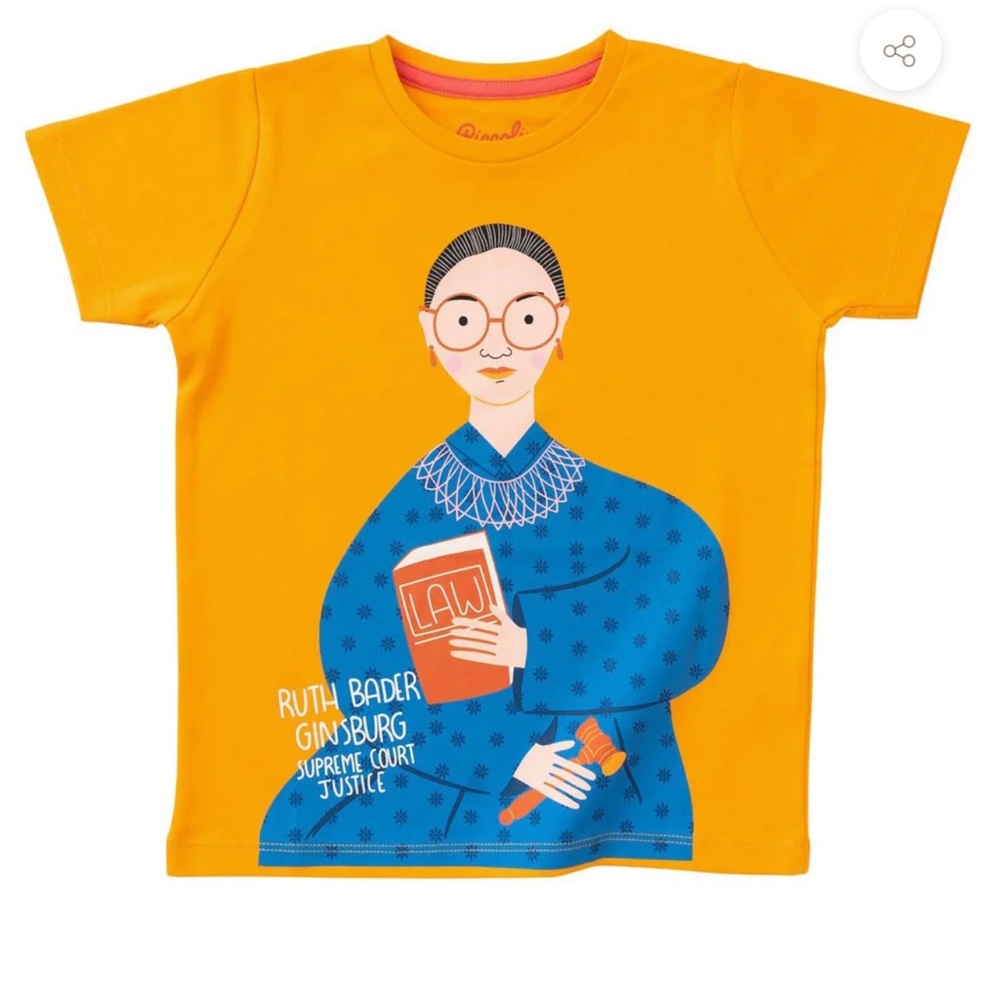 Piccolina For Little Ones Ruth Bader Ginsburg T-Shirt